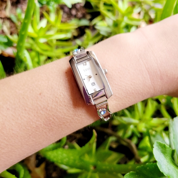 Classic Silver Rhinestone Next Watch - Picture 4 of 10